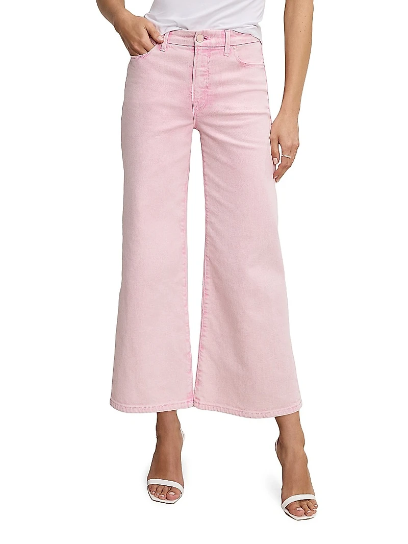 Good Waist Cropped Palazzo Jeans
