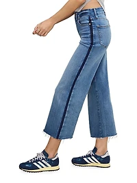 Soft Tech Good Waist Cropped Palazzo Jeans