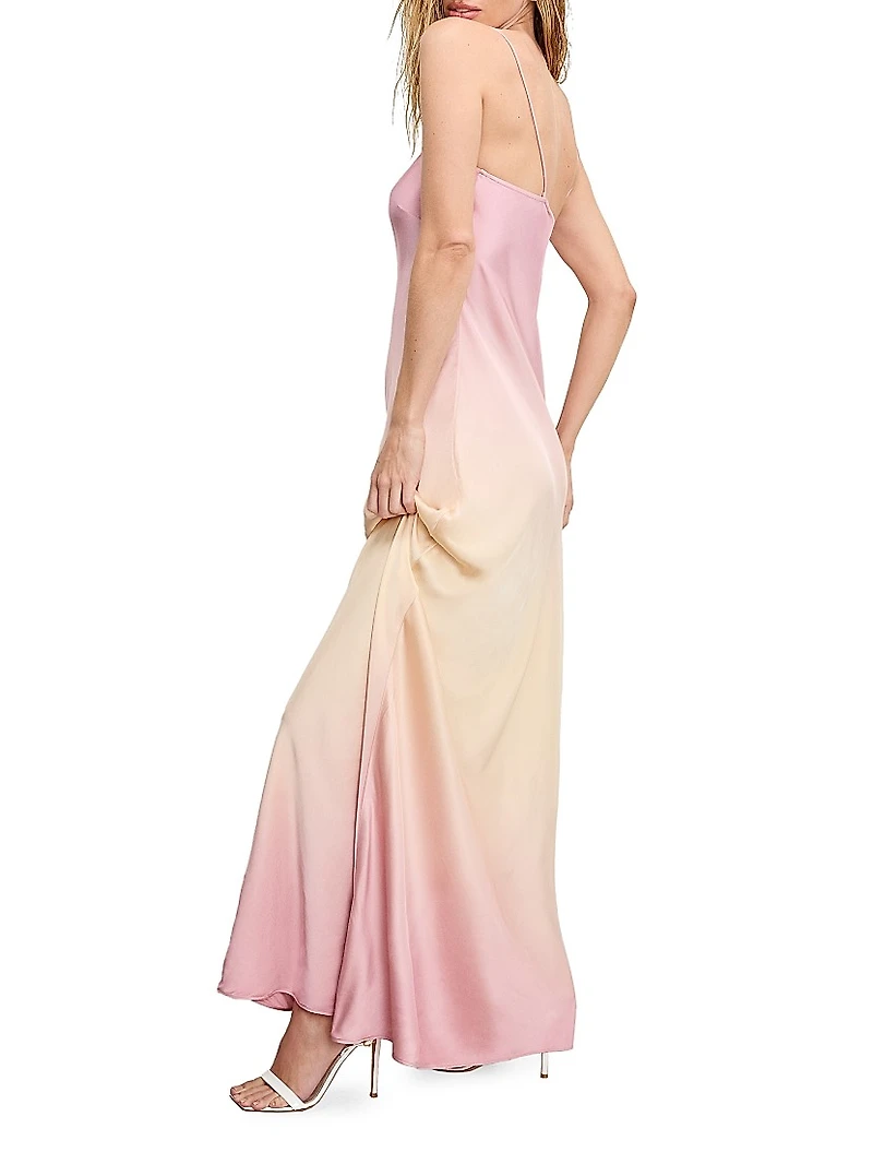 Satin Slip Maxi Dress