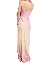Satin Slip Maxi Dress