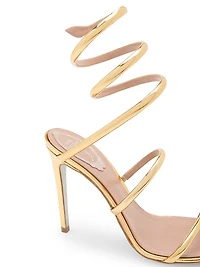 Cleo 105MM Leather Sandals