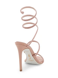 Cleo 105MM Satin High-Heel Sandals