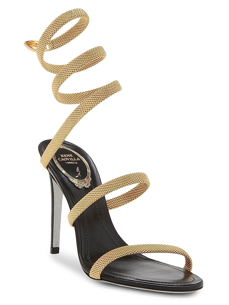 105MM Cleo High-Heel Sandals