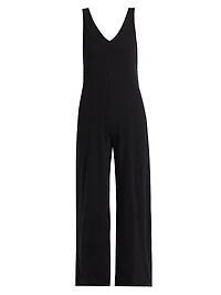 Cotton Double V Jumpsuit