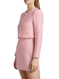 Leilana Tweed Crop Jacket