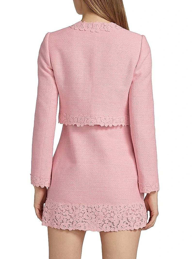 Leilana Tweed Crop Jacket