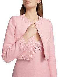 Leilana Tweed Crop Jacket