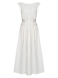 Imani Boatneck Midi-Dress