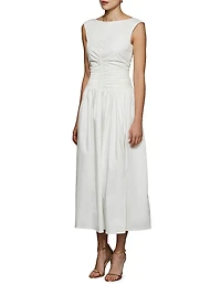 Imani Boatneck Midi-Dress