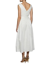 Imani Boatneck Midi-Dress