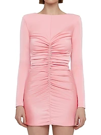 Riley Ruched Minidress