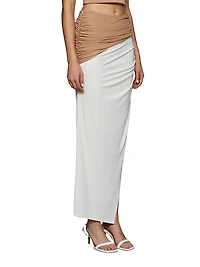 Grayson Colorblocked Matte Jersey Dress