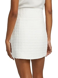 Vera Tweed Miniskirt