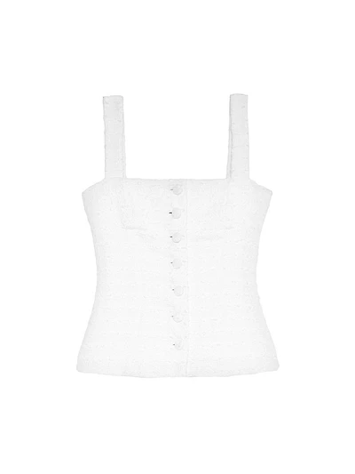 Joan Chunky Tweed Top