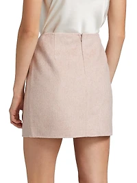 Candela Wool Miniskirt