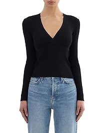 Romane Rib-Knit Sweater