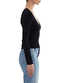 Romane Rib-Knit Sweater