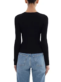 Romane Rib-Knit Sweater