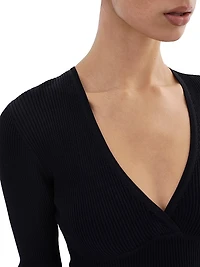 Romane Rib-Knit Sweater