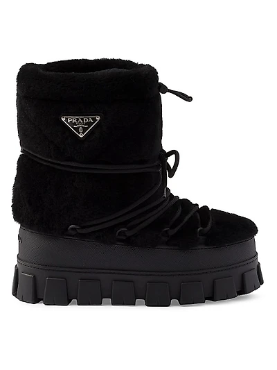Shearling Après Ski Booties