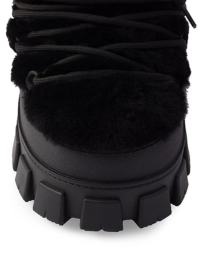 Shearling Après Ski Booties