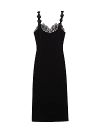 Interlock Crepe Dress