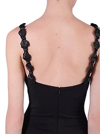 Interlock Crepe Dress