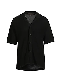 Cotton Mesh Shirt