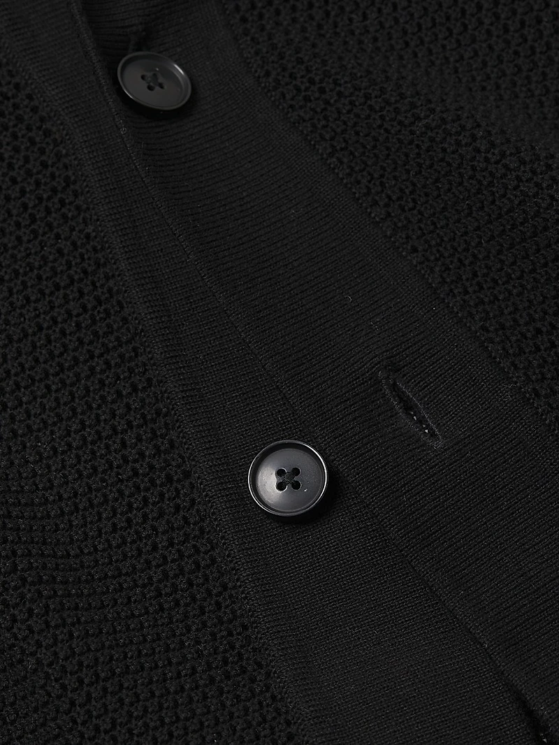 Cotton Mesh Shirt