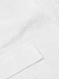 Relaxed-Fit Crinkle Long-Sleeve Shirt