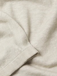 Cold-Dye Linen-Cotton Sweater