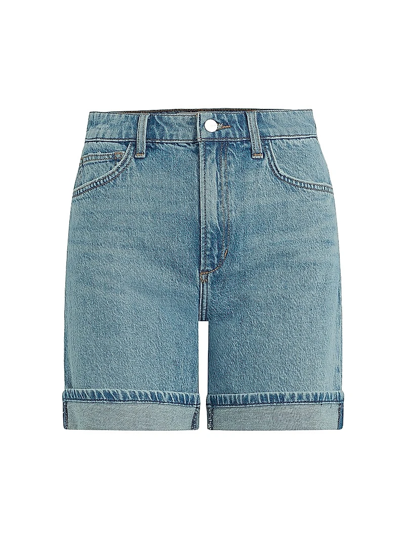 The Joey Denim Cuffed Shorts