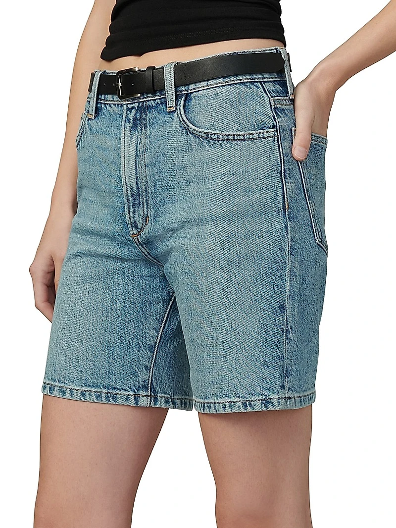The Joey Denim Cuffed Shorts
