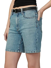 The Joey Denim Cuffed Shorts