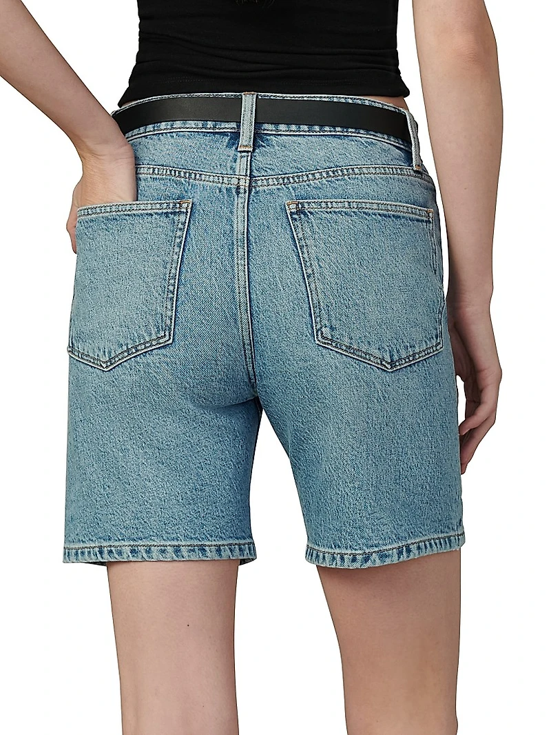The Joey Denim Cuffed Shorts