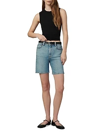 The Joey Denim Cuffed Shorts