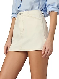 The Carpenter Denim Miniskirt