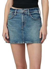 The Tessa Denim Miniskirt