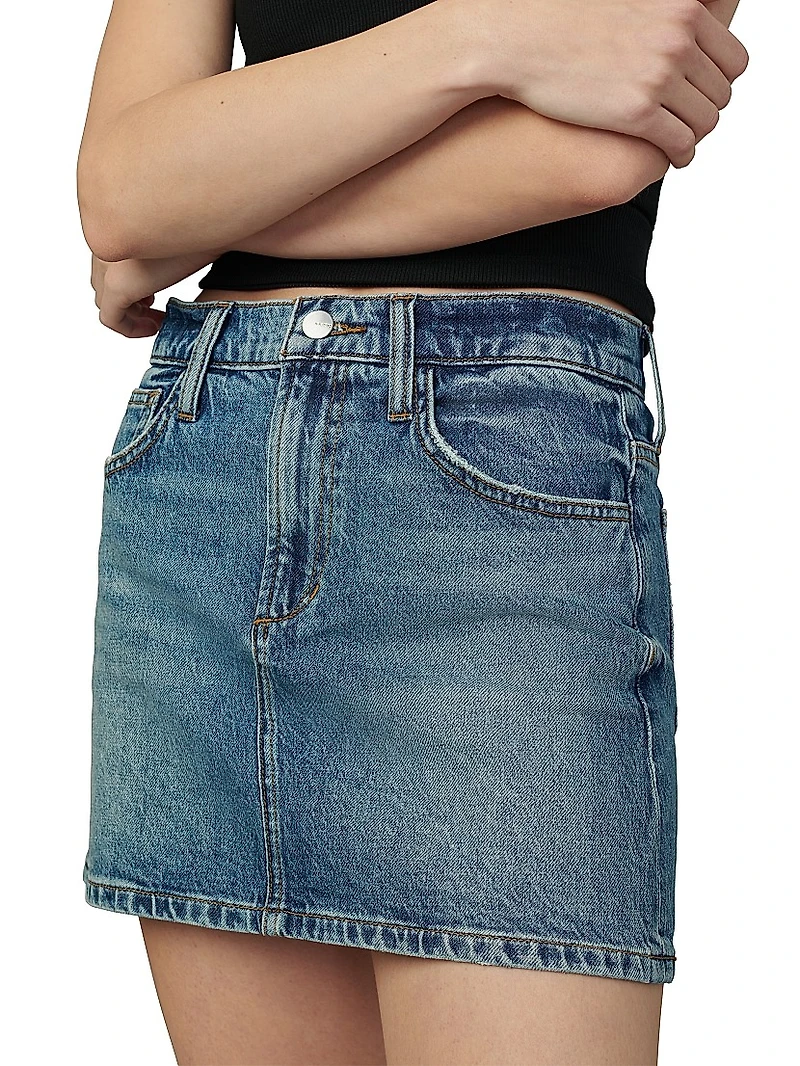 The Tessa Denim Miniskirt