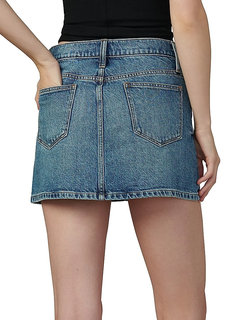 The Tessa Denim Miniskirt