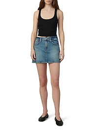 The Tessa Denim Miniskirt