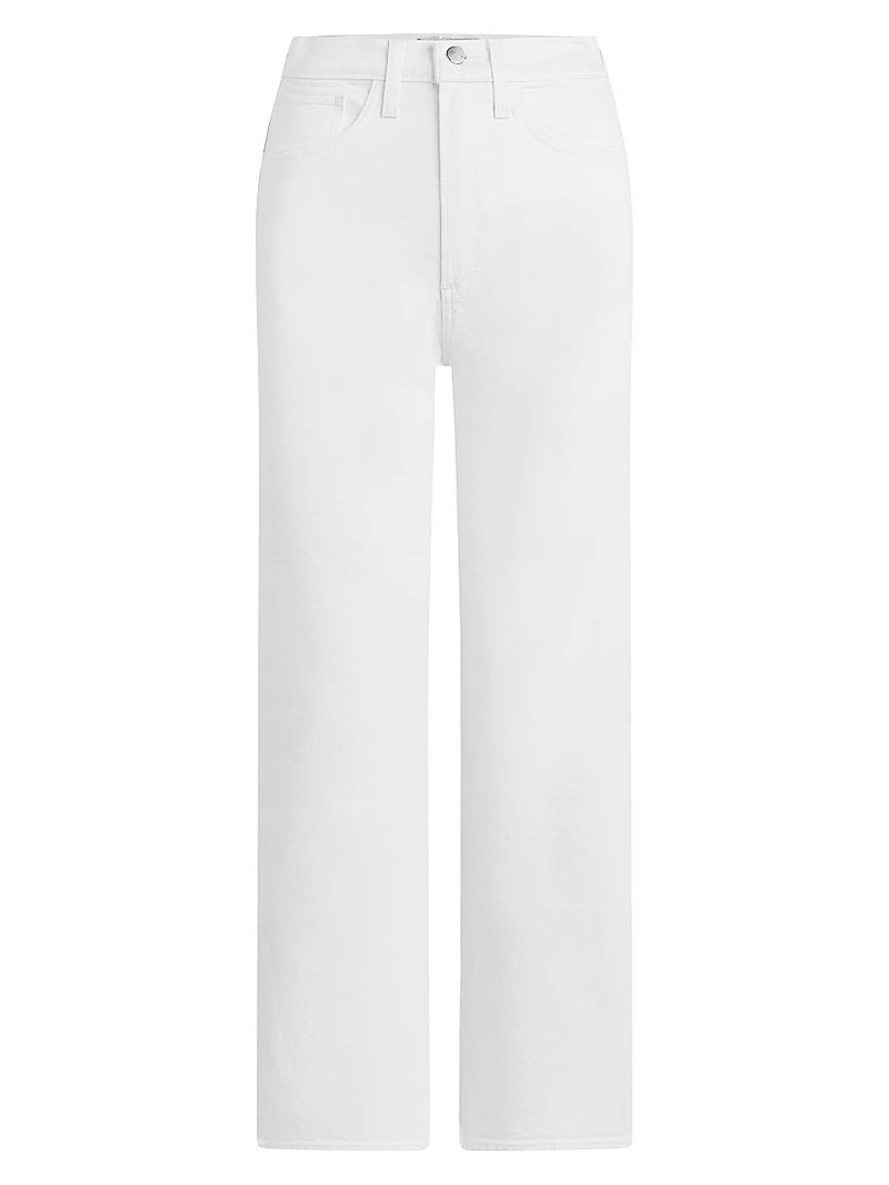 The Margot Crop Straight-Leg Jeans