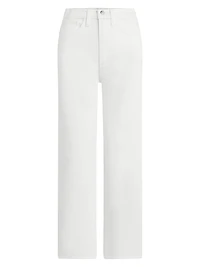 The Margot Crop Straight-Leg Jeans