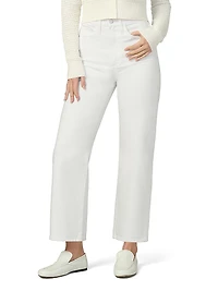 The Margot Crop Straight-Leg Jeans