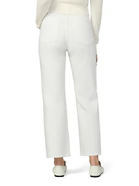 The Margot Crop Straight-Leg Jeans