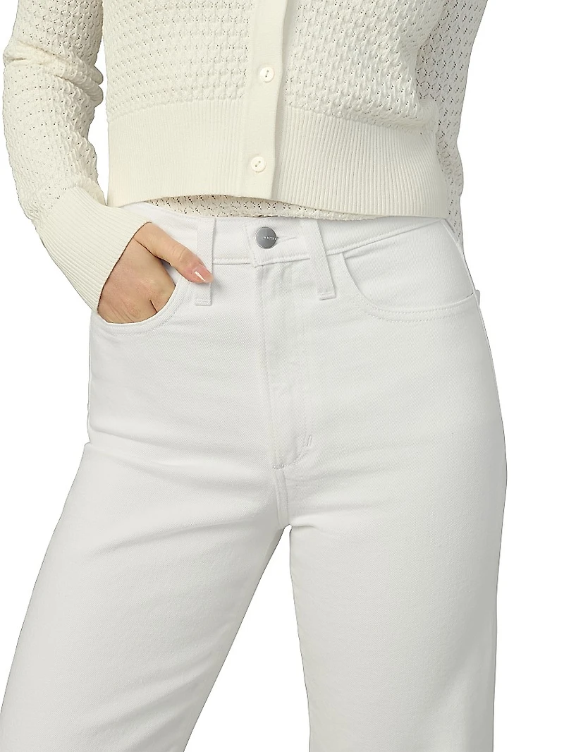 The Margot Crop Straight-Leg Jeans