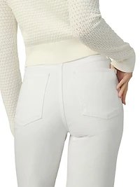The Margot Crop Straight-Leg Jeans