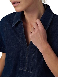 The Lillian Denim Popover Shirt