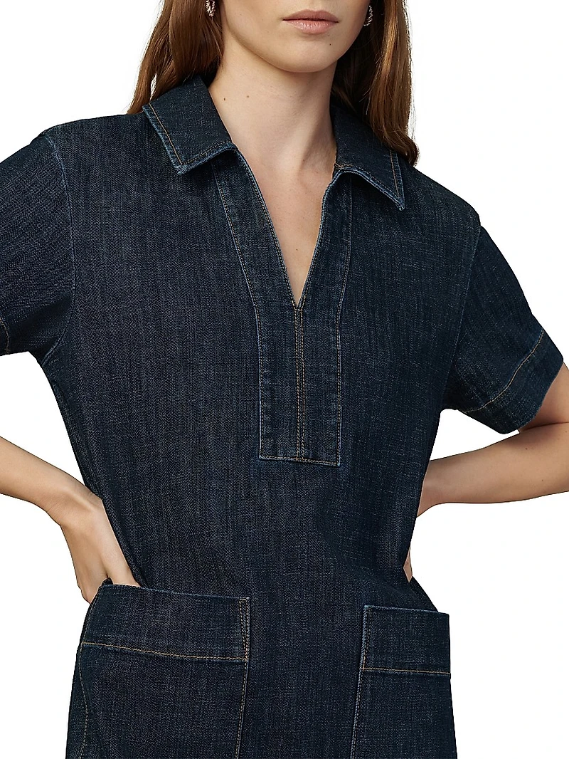The Lillian Denim Minidress