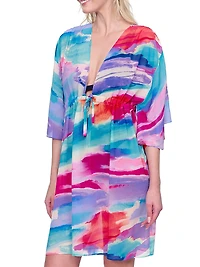 Palma De Mallorca Printed Cover-Up